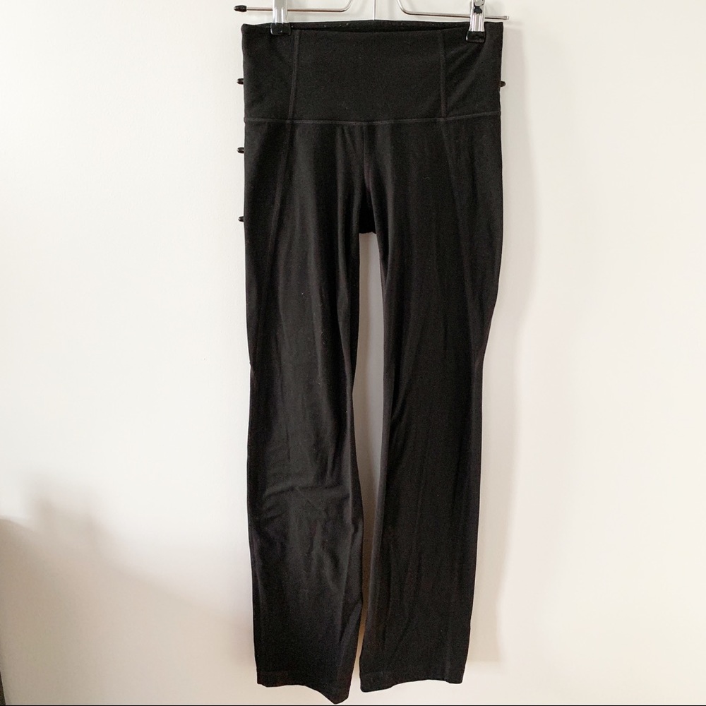 ATHLETA Studio Flare Pant In Powervita (Petite XS)